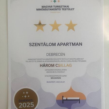 Szentalom Apartman Дебрецен Екстер'єр фото